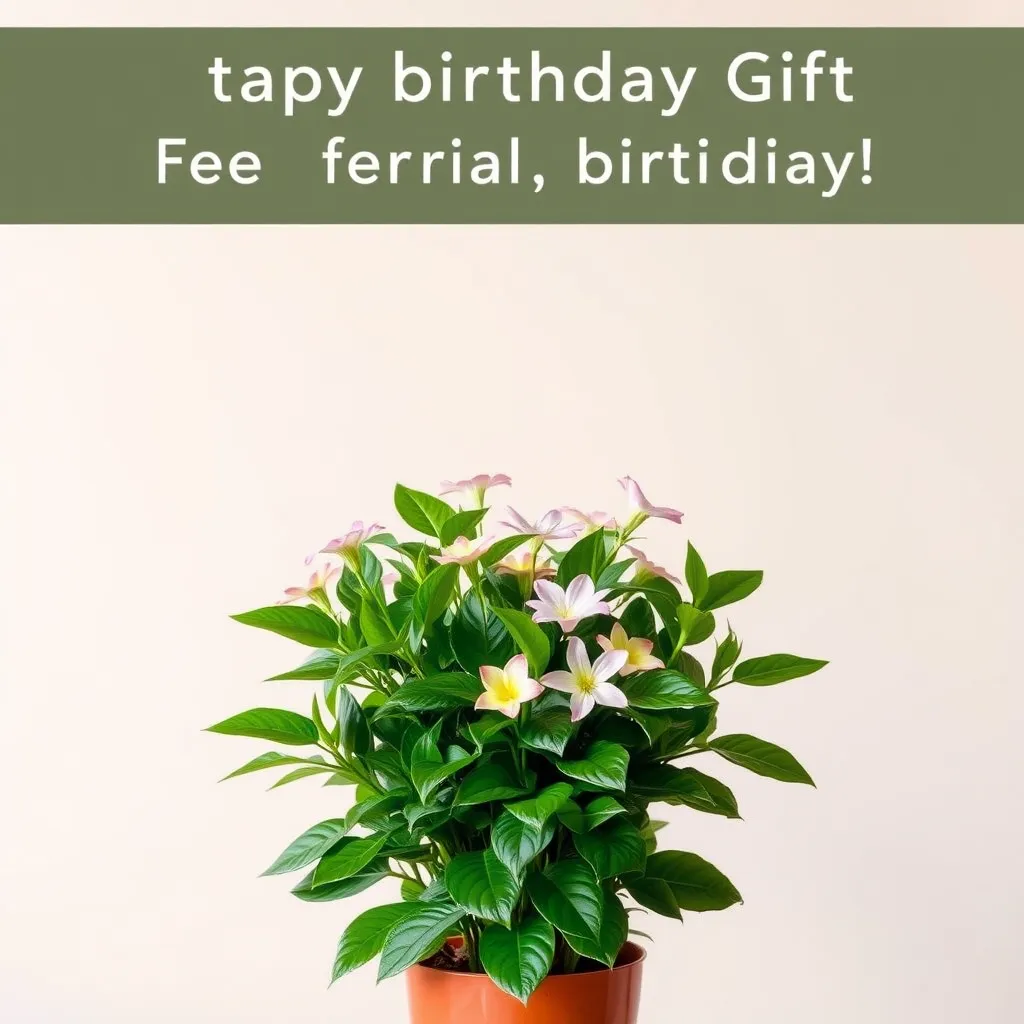 Jaką roślinę można podarować na urodziny?