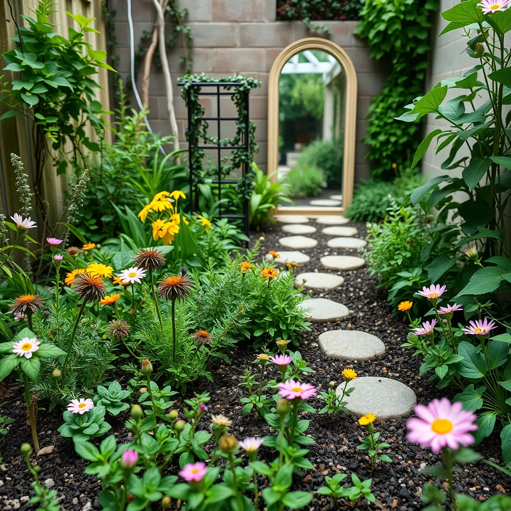 Mały ogród – jak optycznie powiększyć przestrzeń?