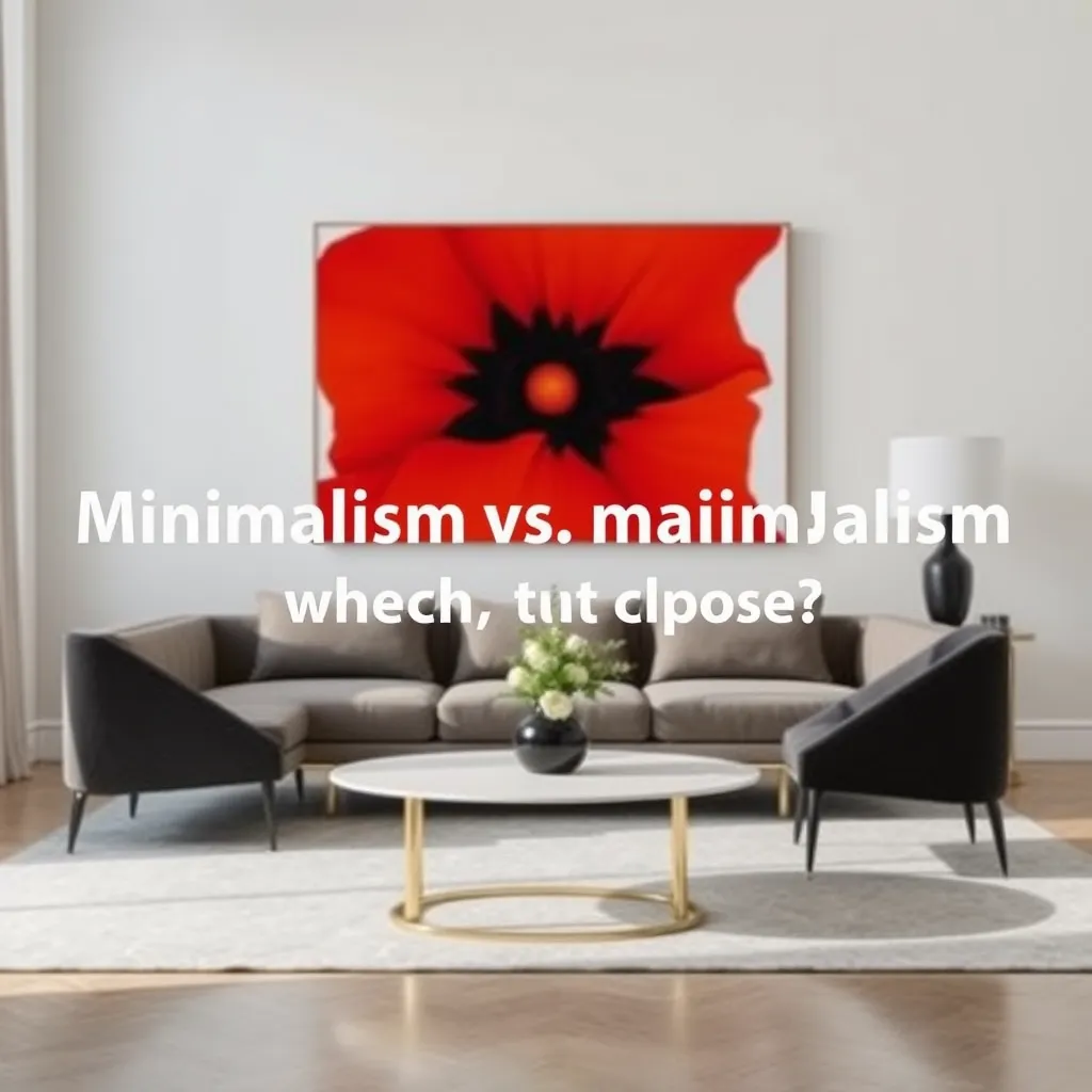 Minimalizm vs. maksymalizm – który styl wybrać?