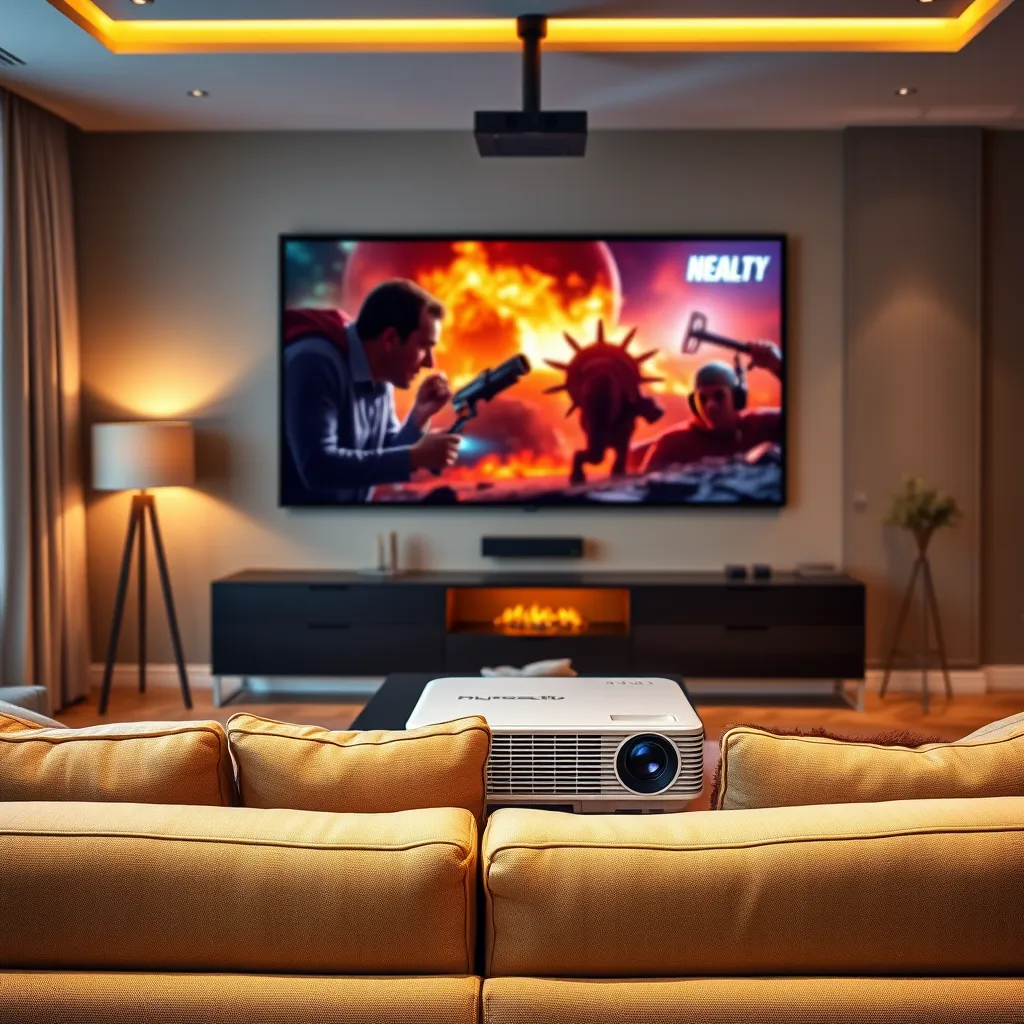 Najlepsze projektory do domu – przegląd modeli na 2025 rok