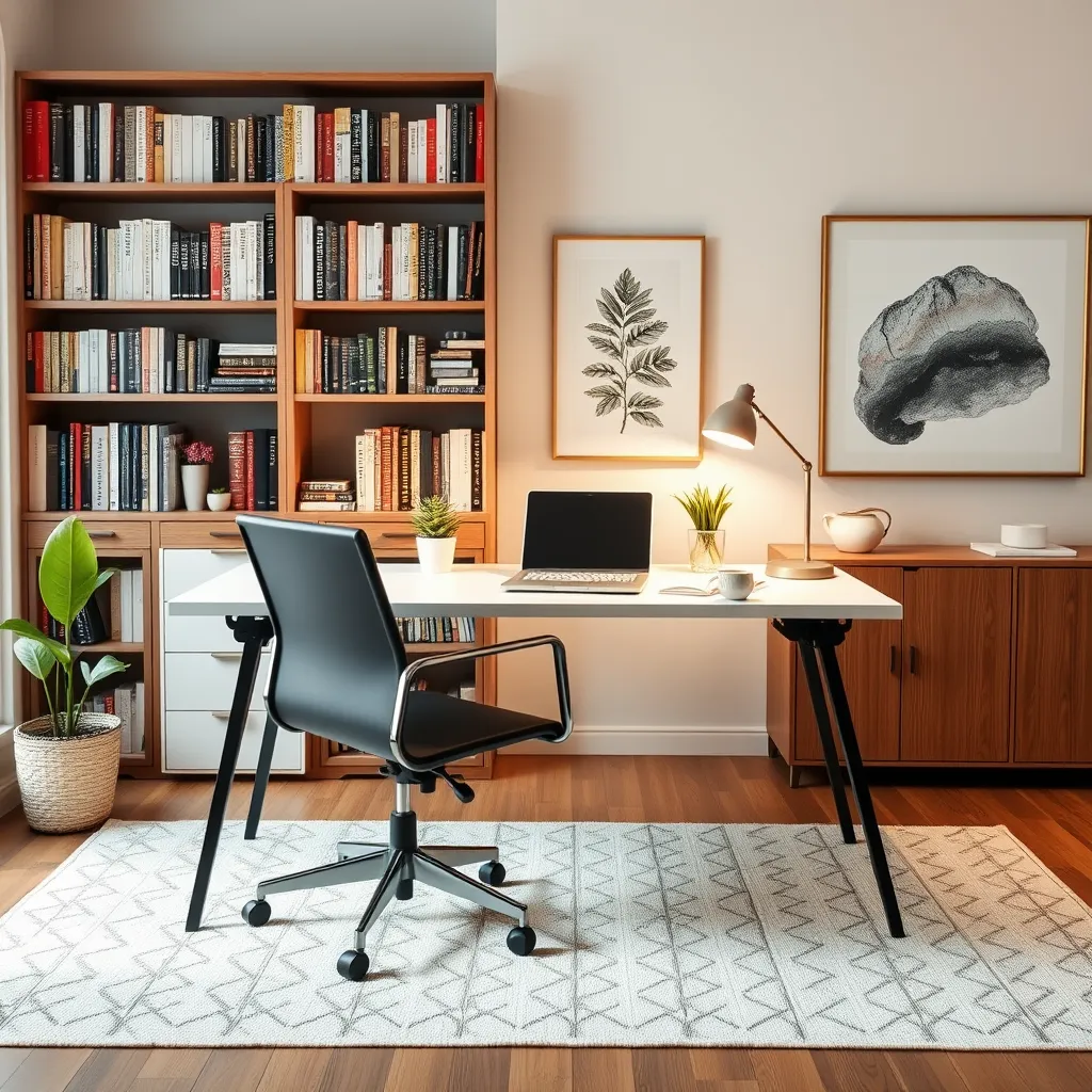Jak urządzić domowe biuro, by było wygodne i inspirujące?