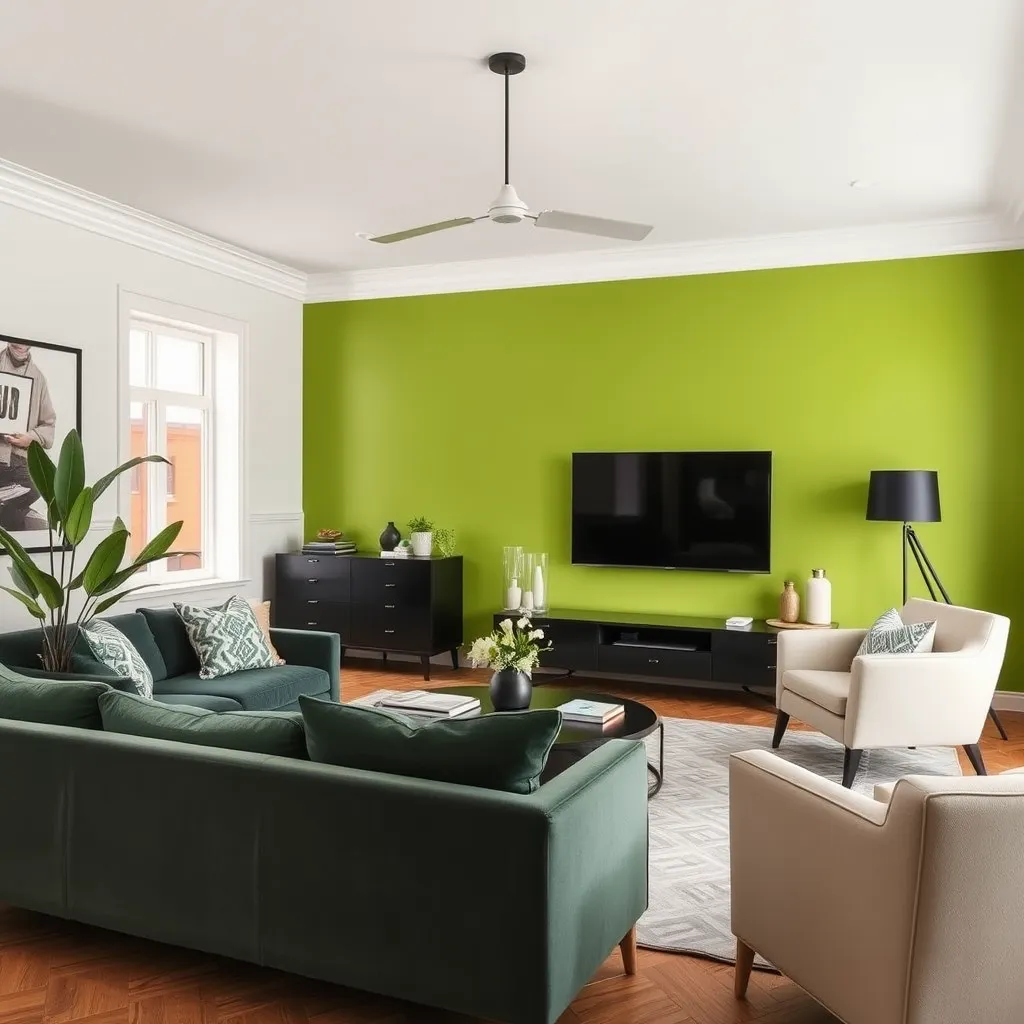 Najmodniejsze kolory ścian na 2025 rok