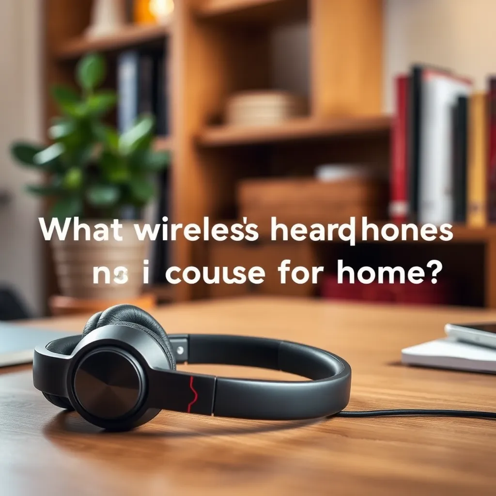 Jakie słuchawki bezprzewodowe do domu wybrać?