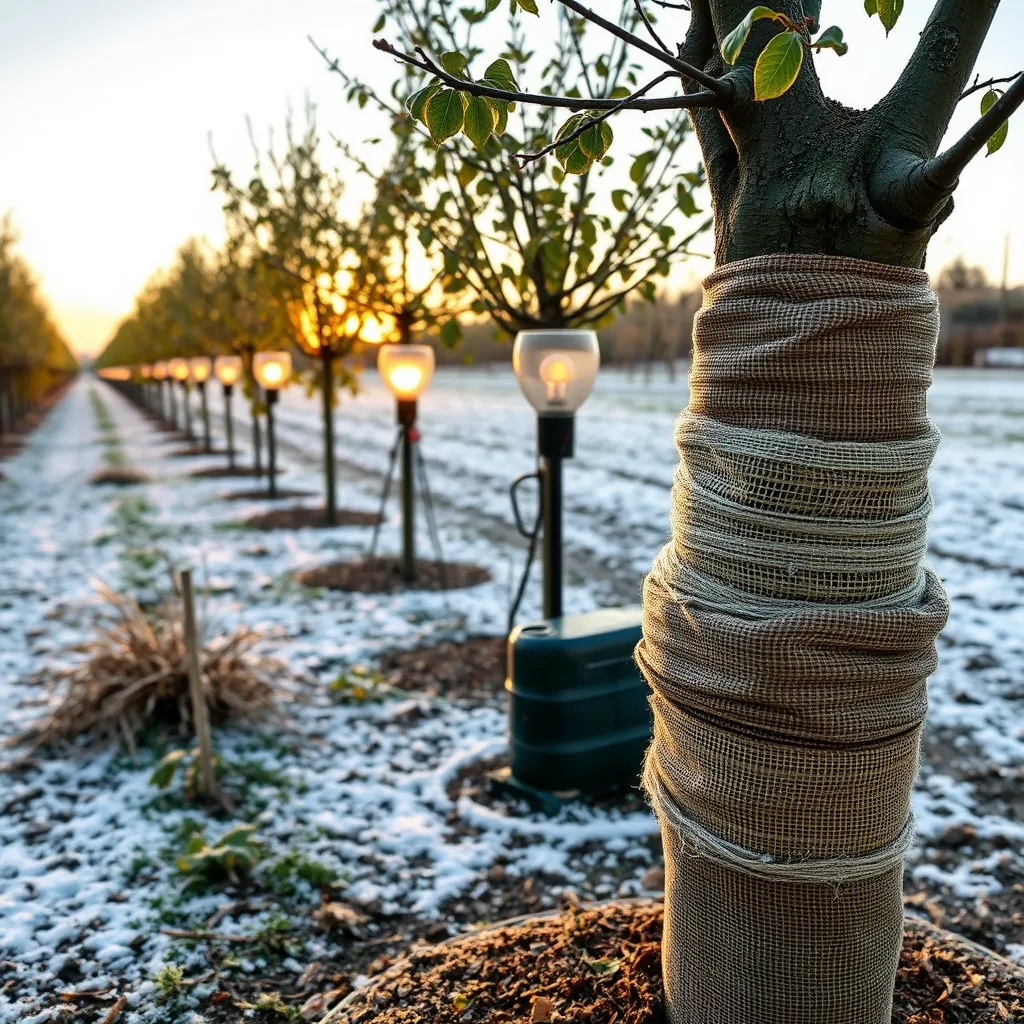 Jak zabezpieczyć drzewa owocowe przed przymrozkami? Skuteczne metody ochrony
